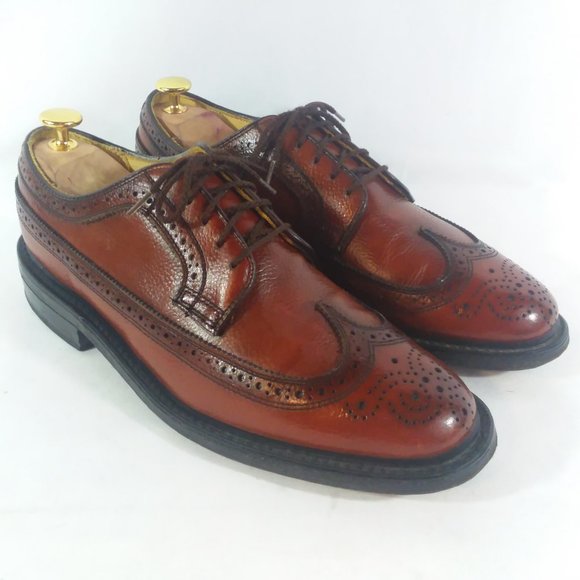 Dexter Mahogany Longwing Blucher Shoes Mens 7.5M Dexter Mens Shoes - Etsy main image 2